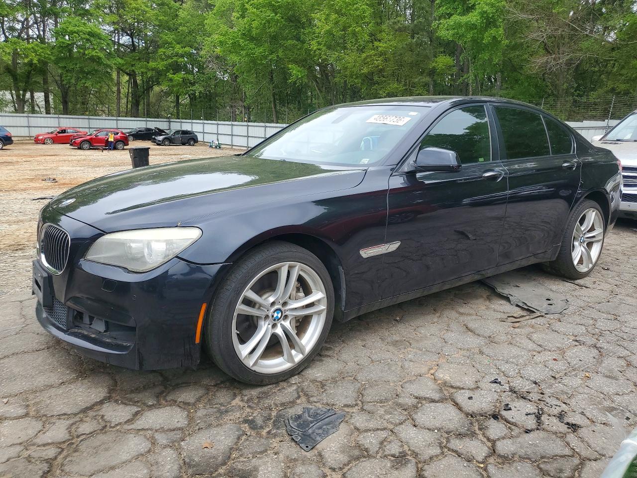 2012 BMW 750 — VIN WBAKA8C53CCY37854 — Copart photograph