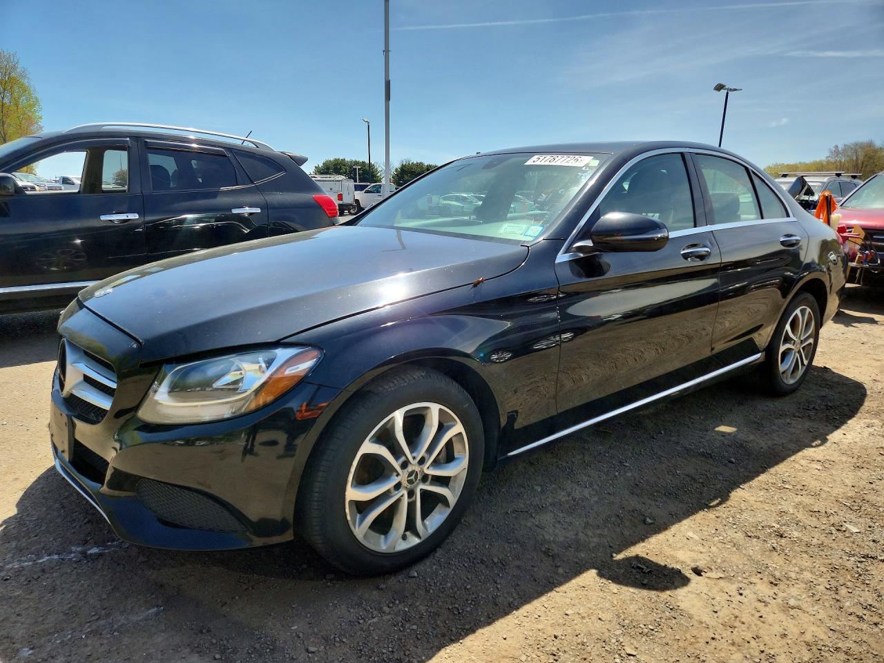 2018 MERCEDES-BENZ C — VIN 55SWF4KB4JU271269 — Copart photograph