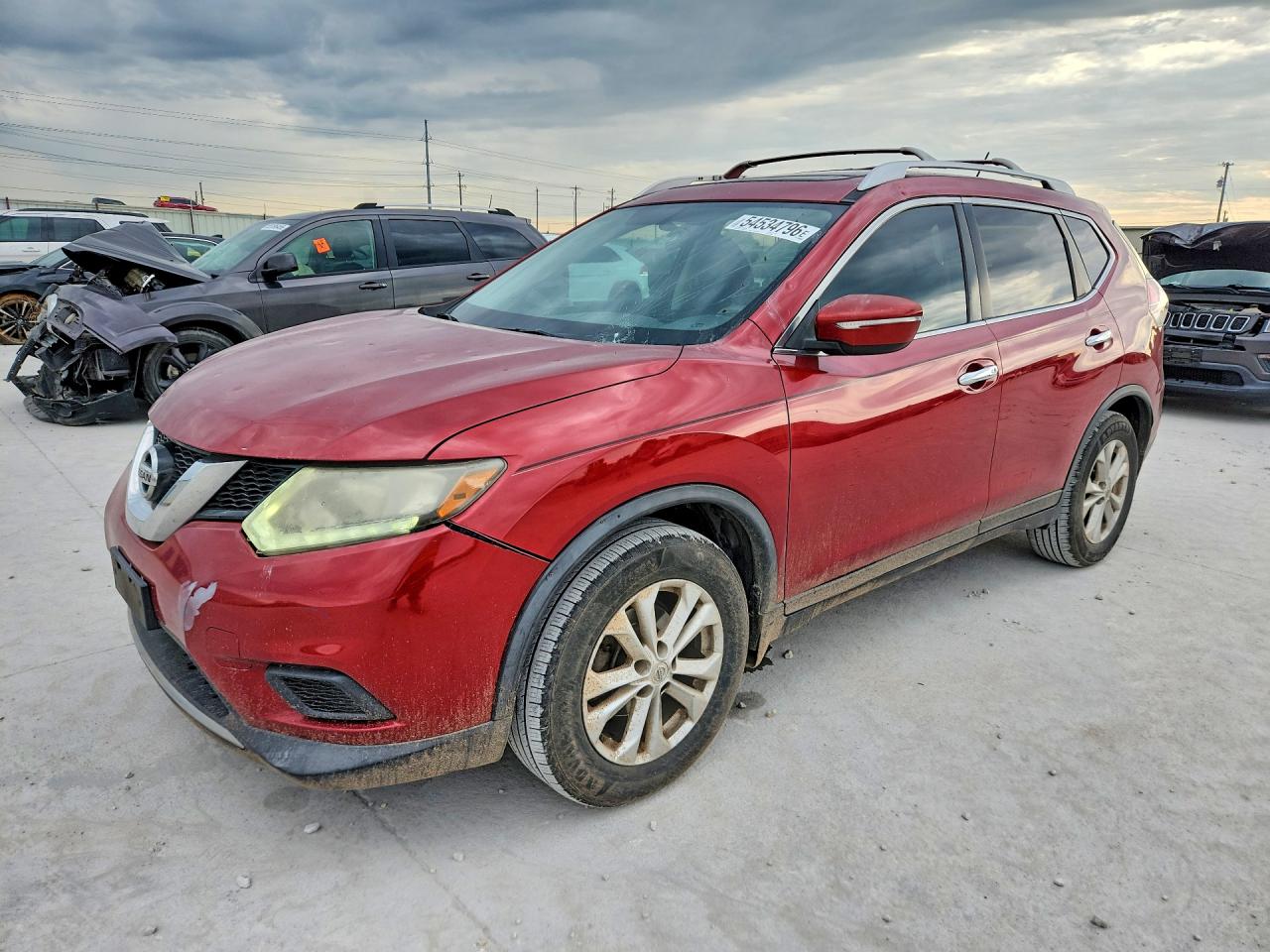 2015 NISSAN ROGUE — VIN KNMAT2MT9FP517860 — Copart photograph