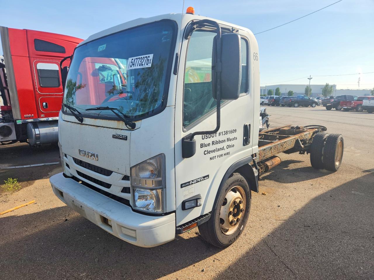 2018 ISUZU NPR HD — VIN 54DC4W1B4JS811015 — Copart photograph
