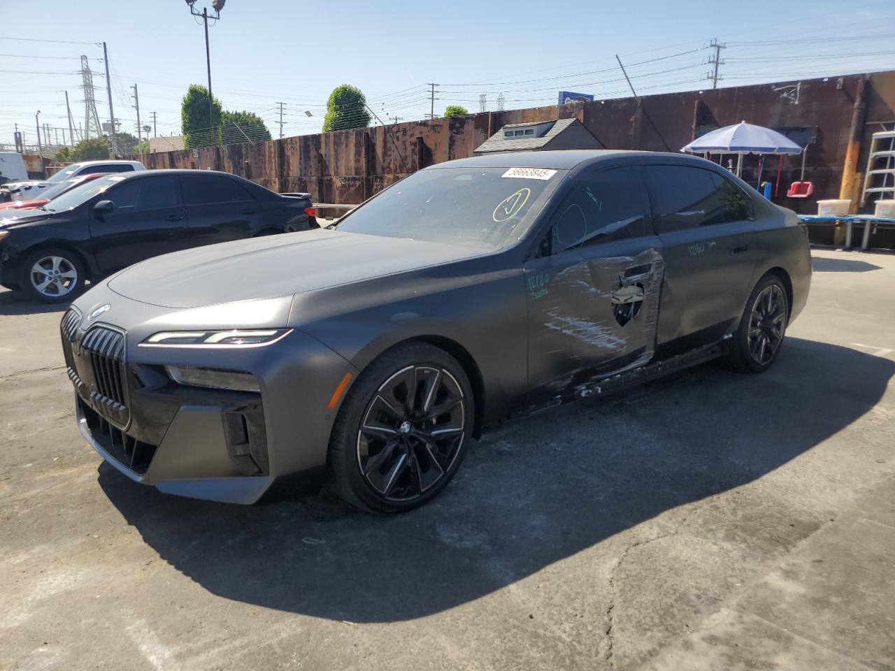2025 BMW 740 — VIN WBA23EH00SCT24226 — Copart photograph