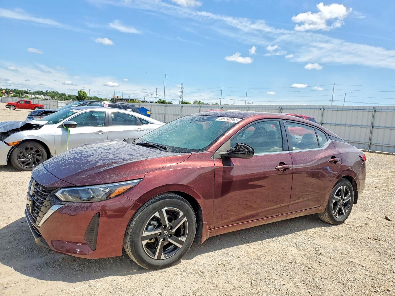2025 NISSAN SENTRA — VIN 3N1AB8CVXSY218334 — Copart photograph