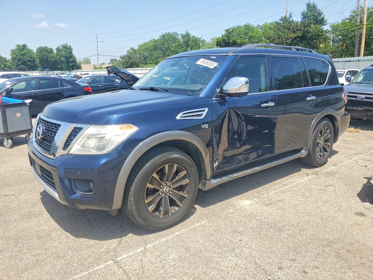 2017 NISSAN ARMADA — VIN JN8AY2NE1H9704183 — Copart photograph