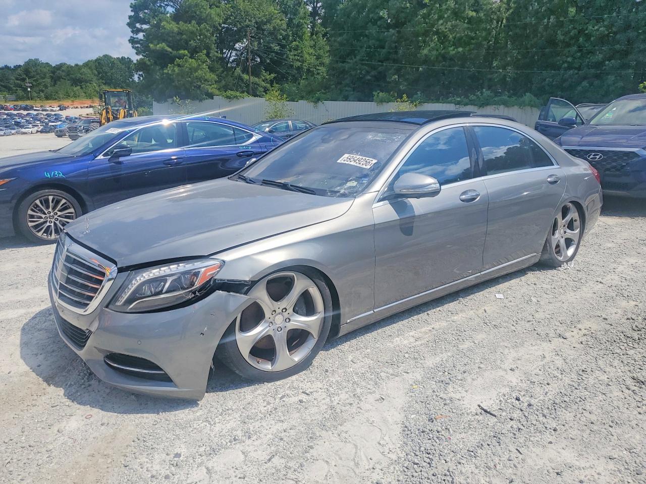 2015 MERCEDES-BENZ S — VIN WDDUG8FB4FA118016 — Copart photograph