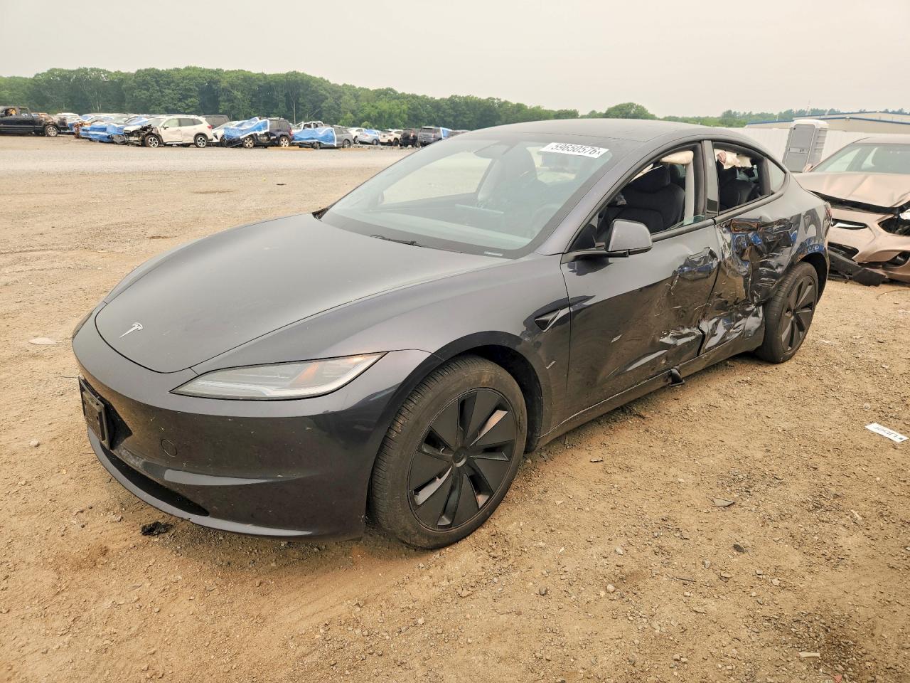 2025 TESLA MODEL 3 — VIN 5YJ3E1EA7SF021678 — Copart photograph
