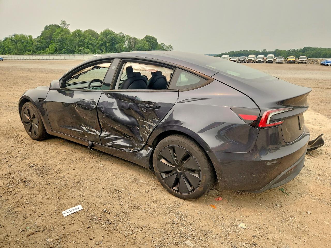 2025 TESLA MODEL 3, VIN 5YJ3E1EA7SF021678 — Photo 2