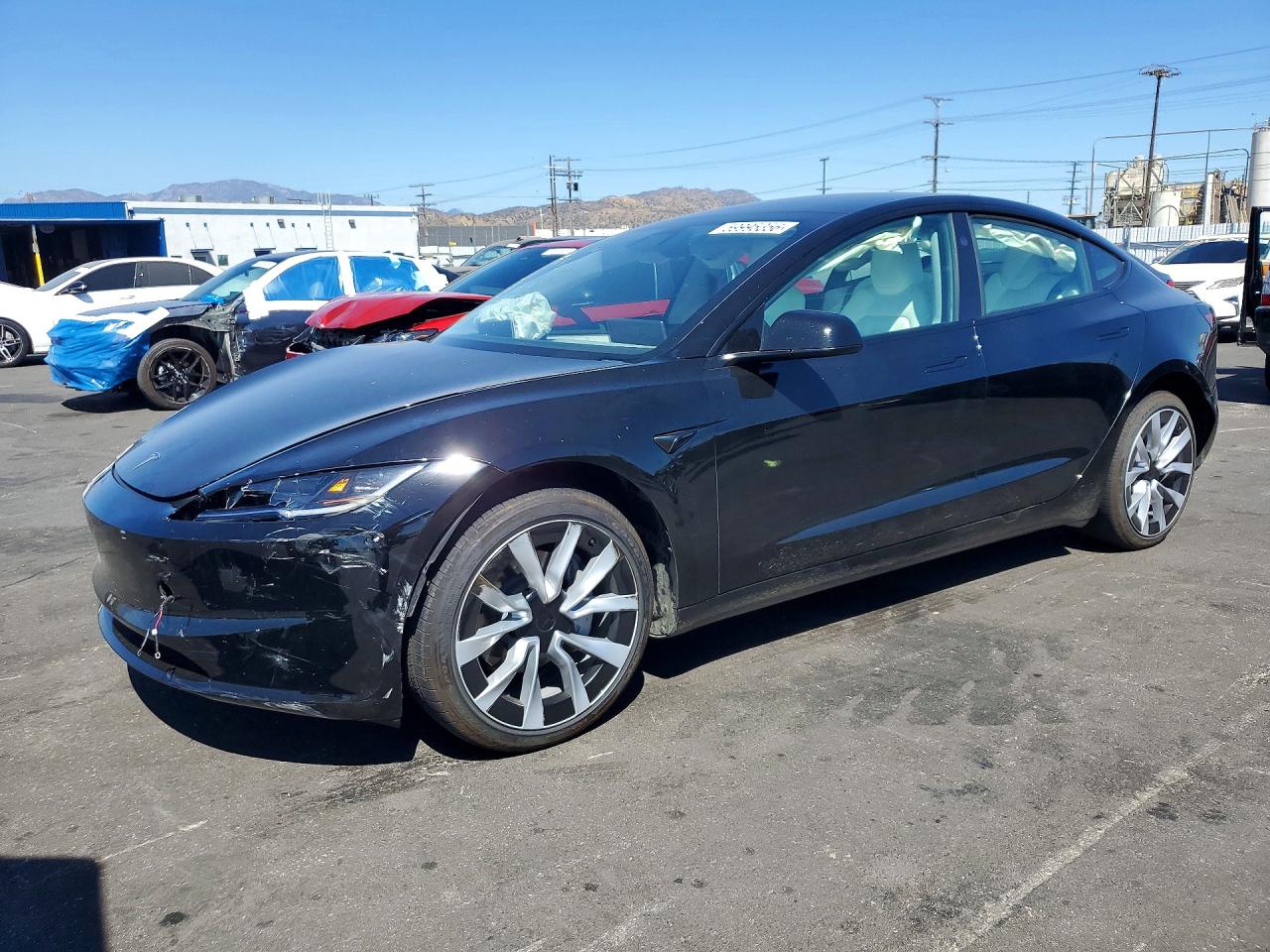 2025 TESLA MODEL 3 — VIN 5YJ3E1EA0SF936355 — Copart photograph