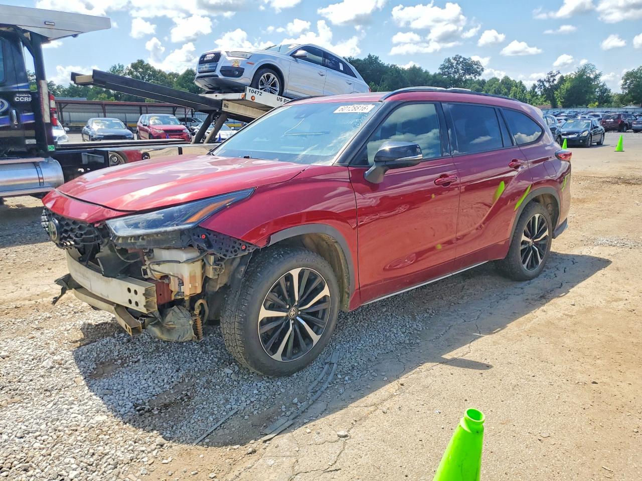 2021 TOYOTA HIGHLANDER — VIN 5TDJZRBH0MS067654 — Copart photograph