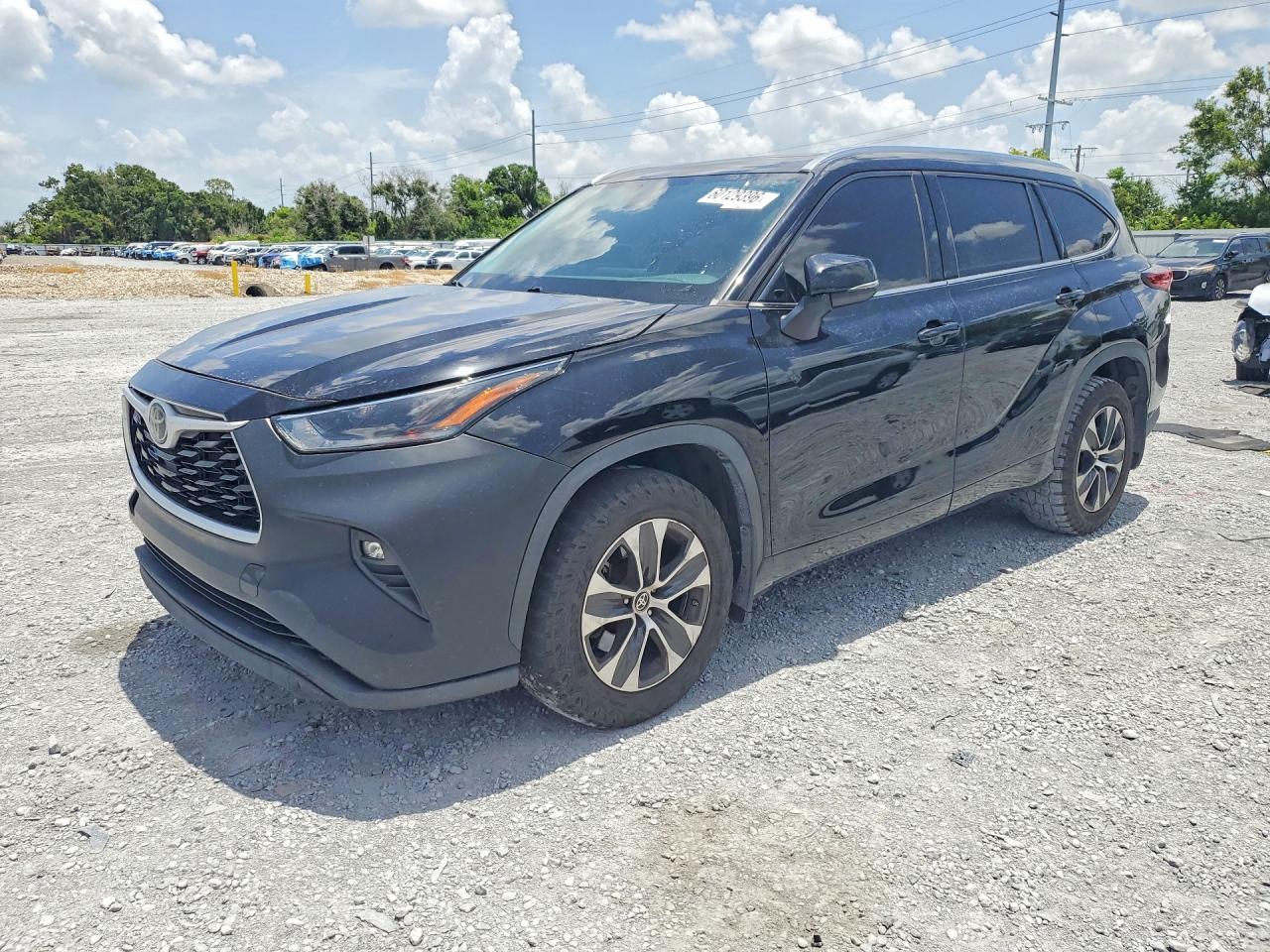 2021 TOYOTA HIGHLANDER — VIN 5TDHZRBH5MS543296 — Copart photograph