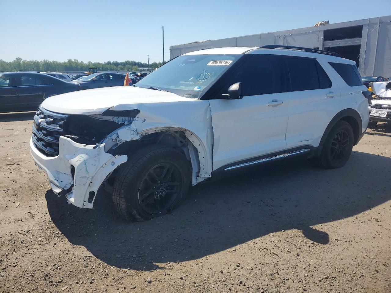 2025 FORD EXPLORER — VIN 1FMUK7DH9SGA96821 — Copart photograph
