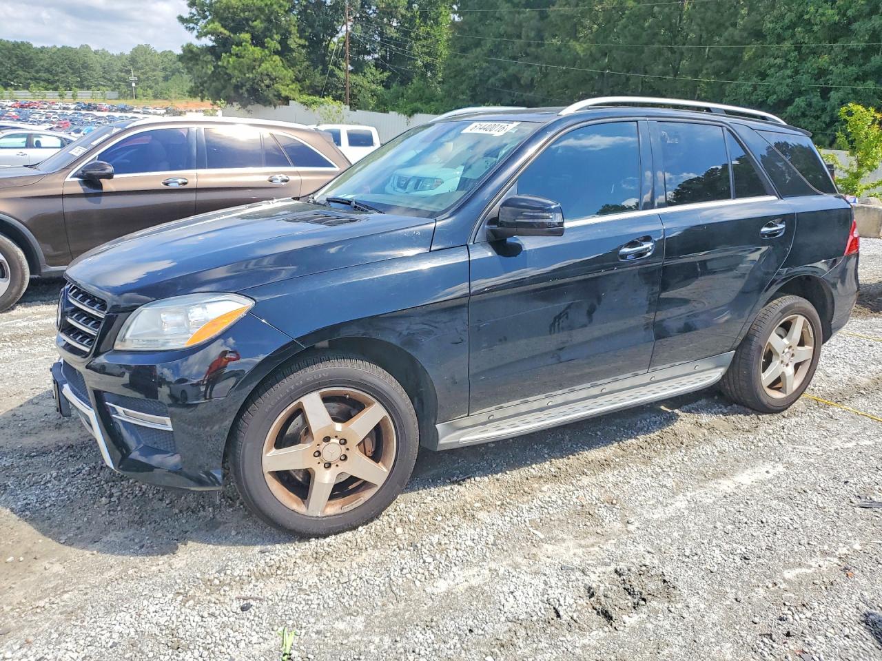2014 MERCEDES-BENZ ML — VIN 4JGDA5JB7EA268567 — Copart photograph