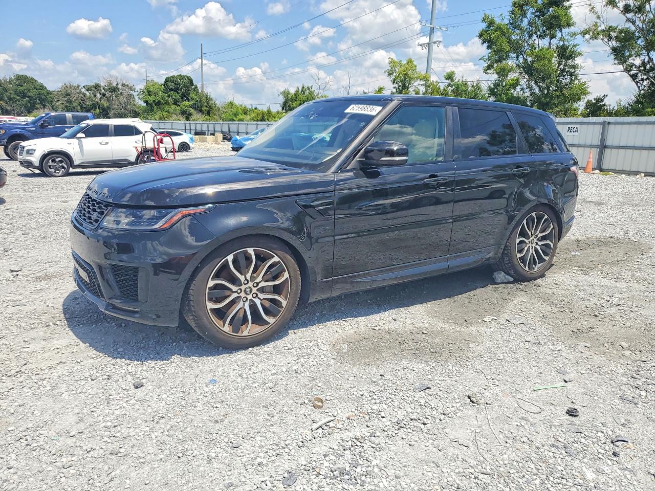 2021 LAND ROVER RANGE ROVER SPORT — VIN SALWR2SU5MA750787 — Copart photograph