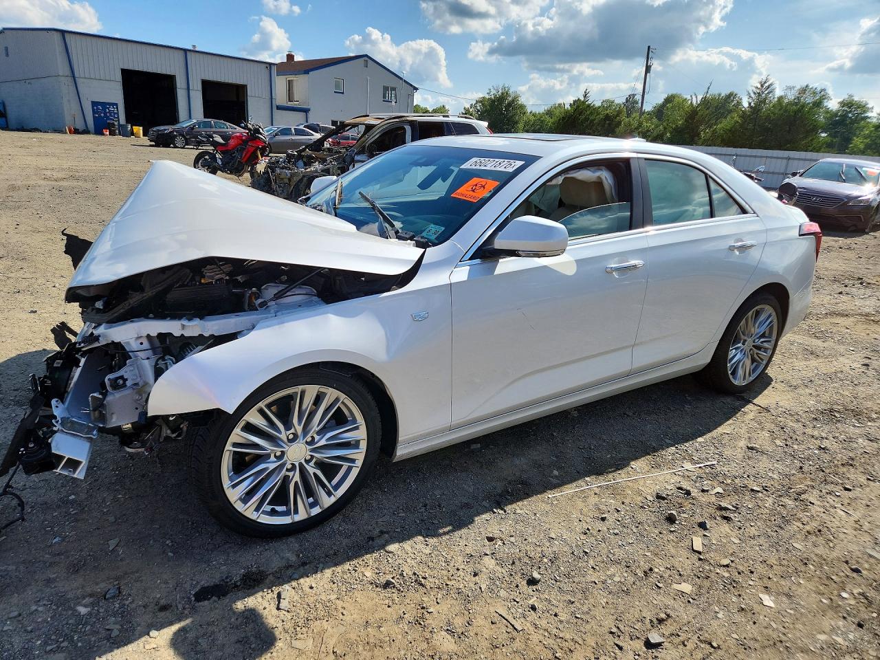 2025 CADILLAC CT4 — VIN 1G6DB5RK0S0115877 — Copart photograph