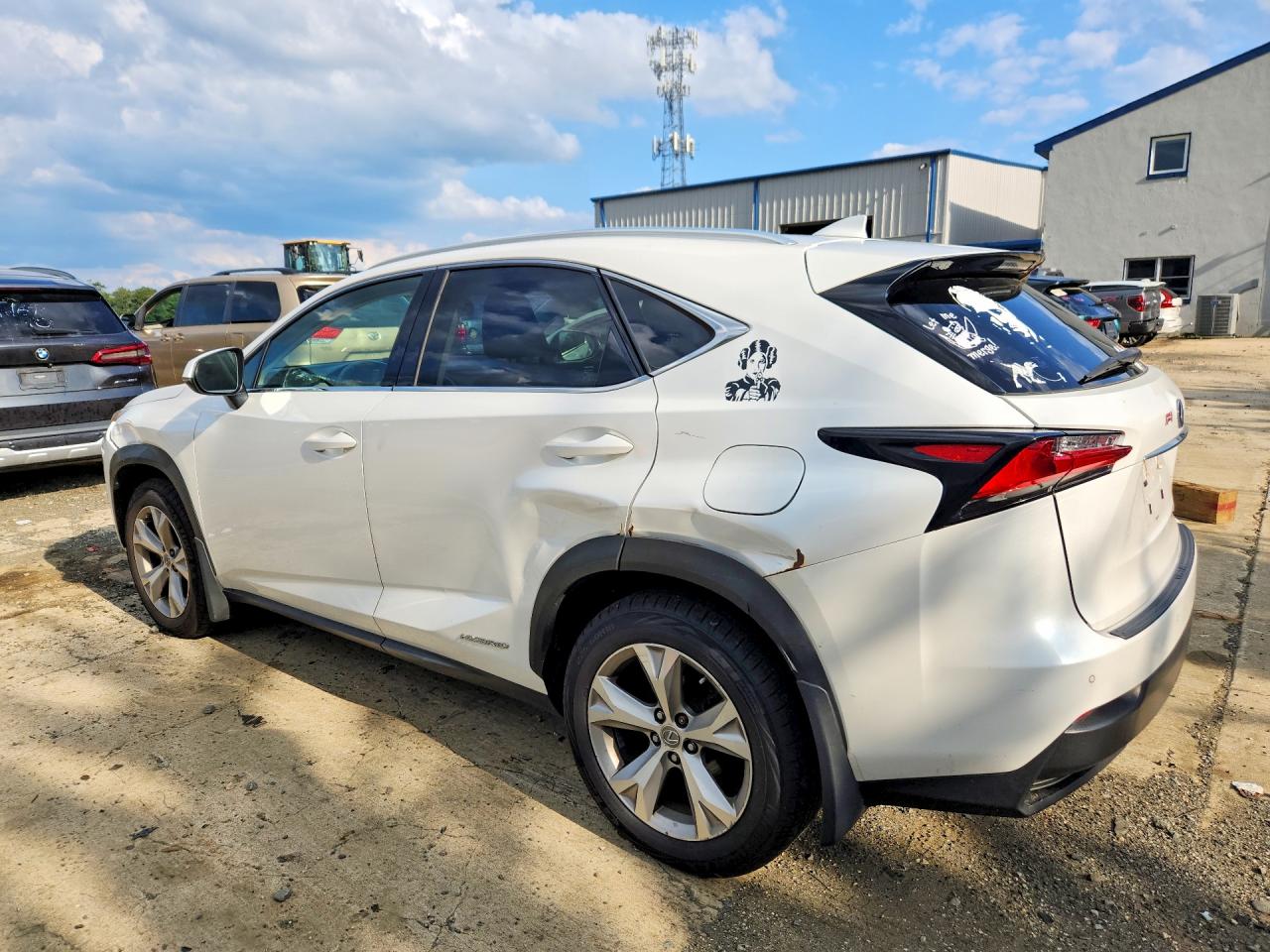2017 LEXUS NX, VIN JTJBJRBZ7H2069822 — Photo 2