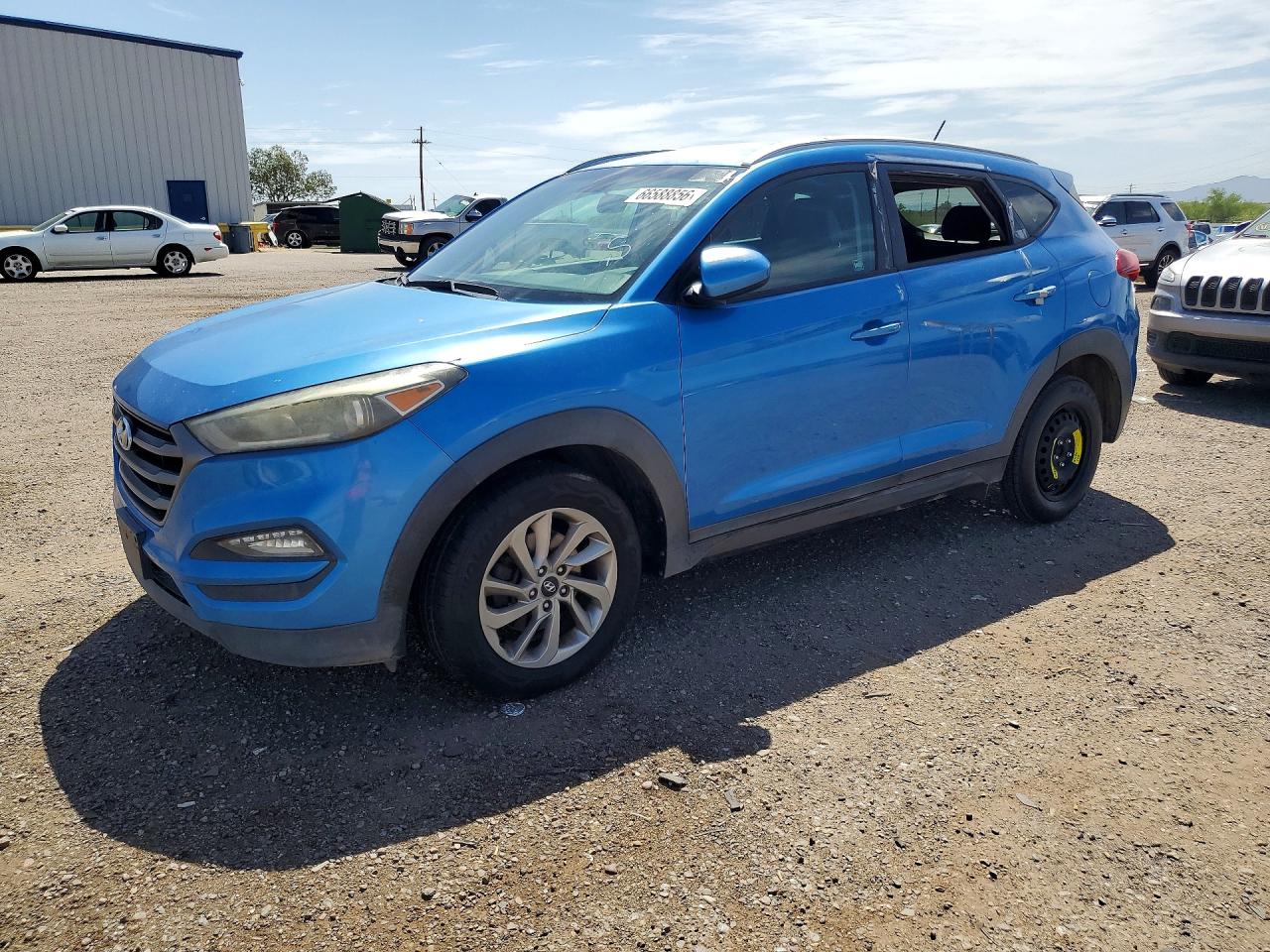 2016 HYUNDAI TUCSON — VIN KM8J33A43GU088085 — Copart photograph