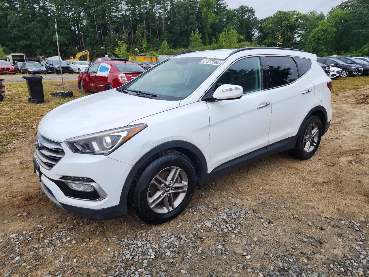 2018 HYUNDAI SANTA FE SPORT — VIN 5NMZUDLB7JH082746 — Copart photograph