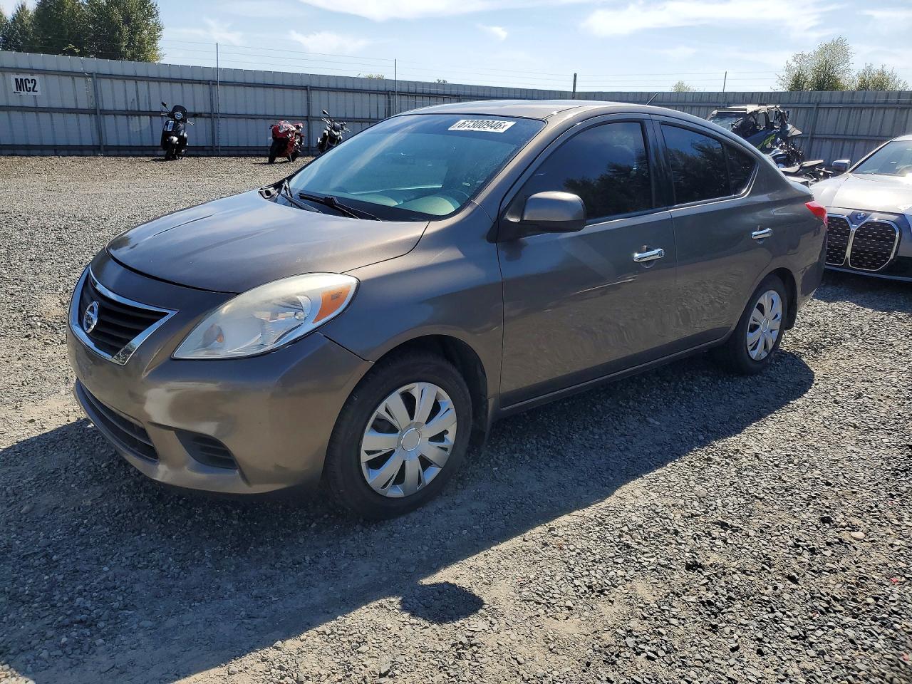 2014 NISSAN VERSA — VIN 3N1CN7AP3EL820959 — Copart photograph