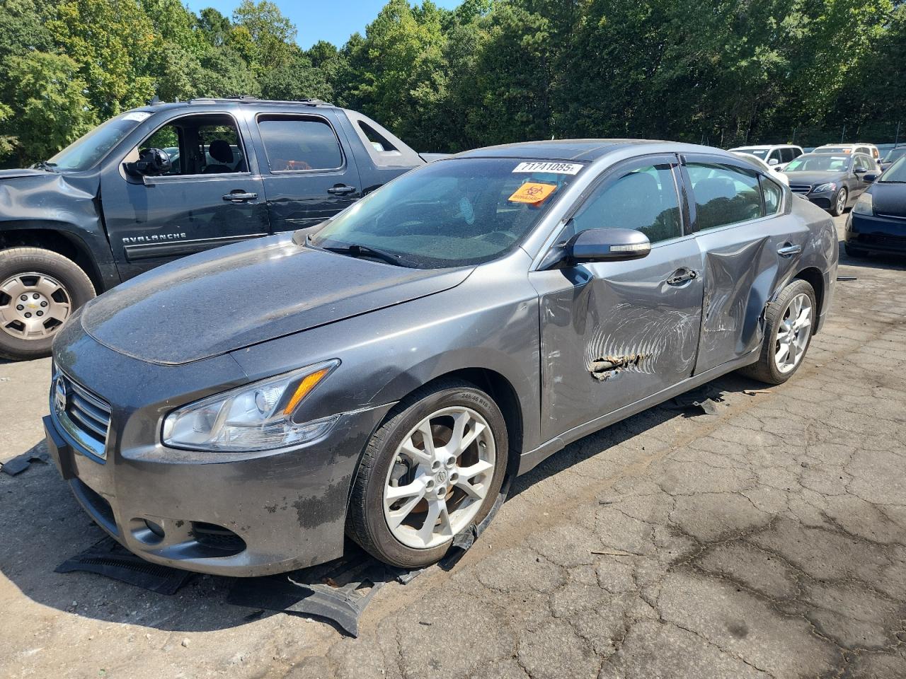 2014 NISSAN MAXIMA — VIN 1N4AA5AP3EC911168 — Copart photograph
