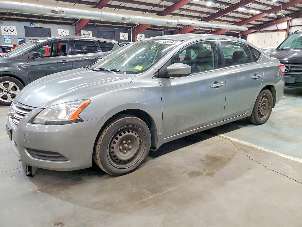 2013 NISSAN SENTRA — VIN 3N1AB7AP9DL745053 — Copart photograph